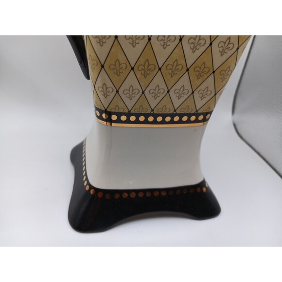 3 Piece Retired Mudpie Pitcher/Vase Trinket Box, Picture Frame Mud Pie Decor - Picture 14 of 15